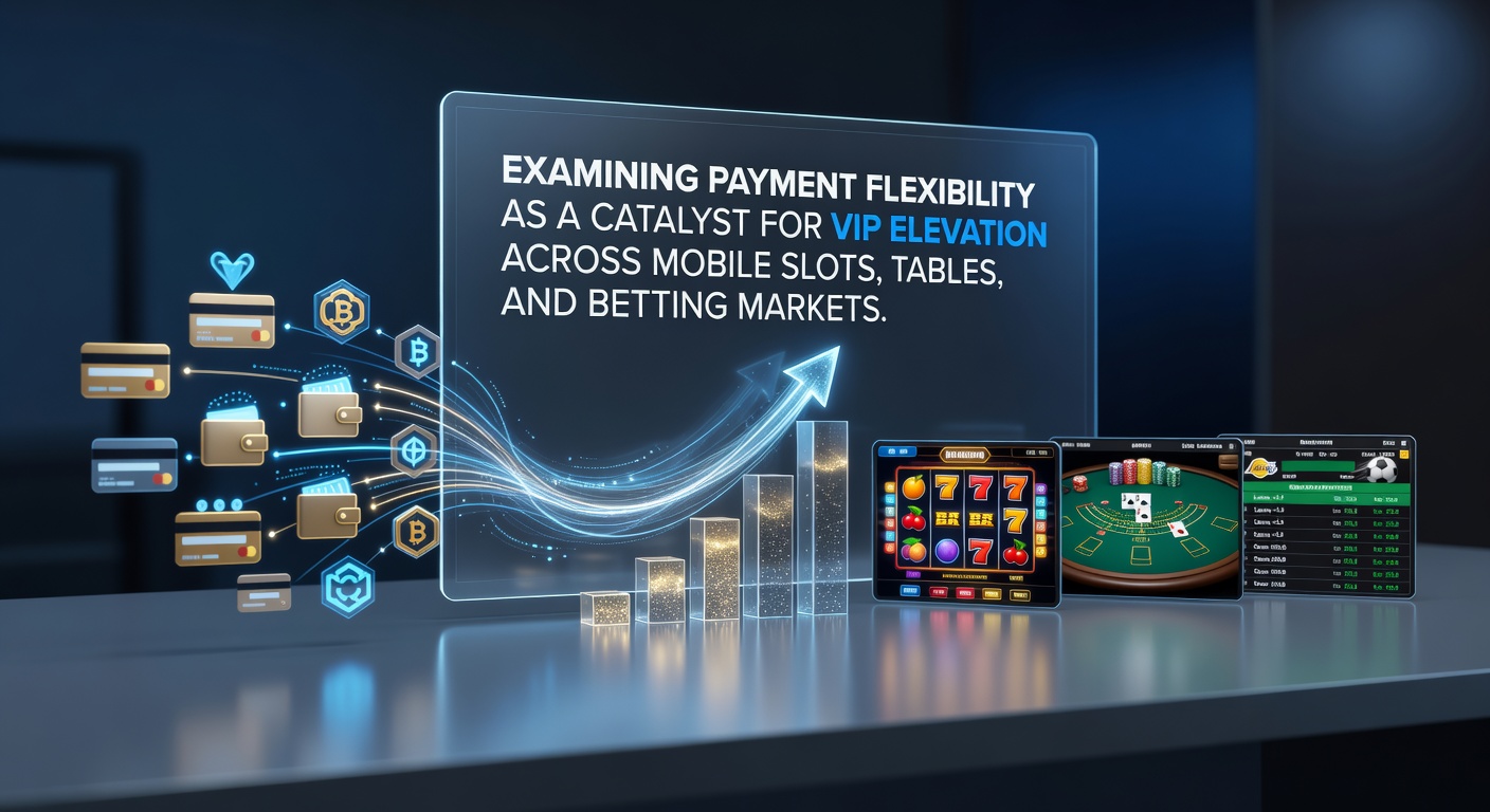 Mobiele slots en betalingsflexibiliteit in online casino's