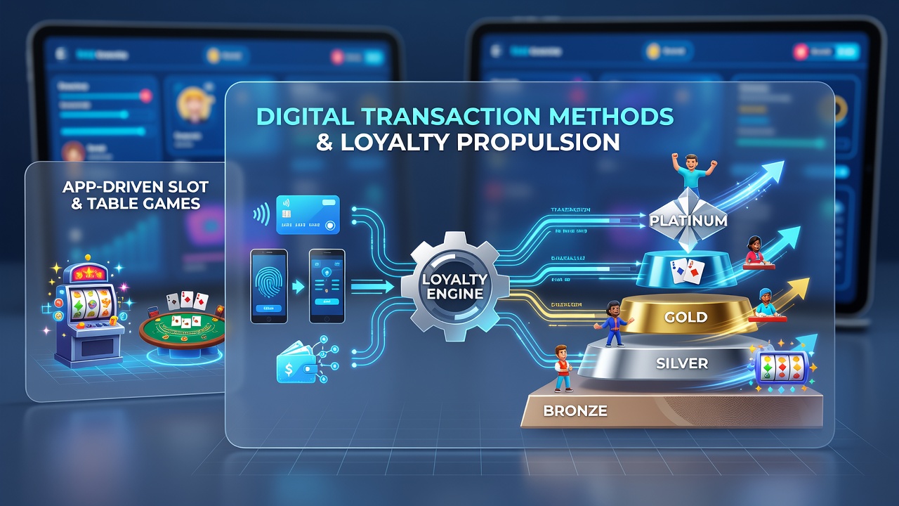 Loyaliteitsstructuren in app-gedreven gokomgevingen met mobiele transacties