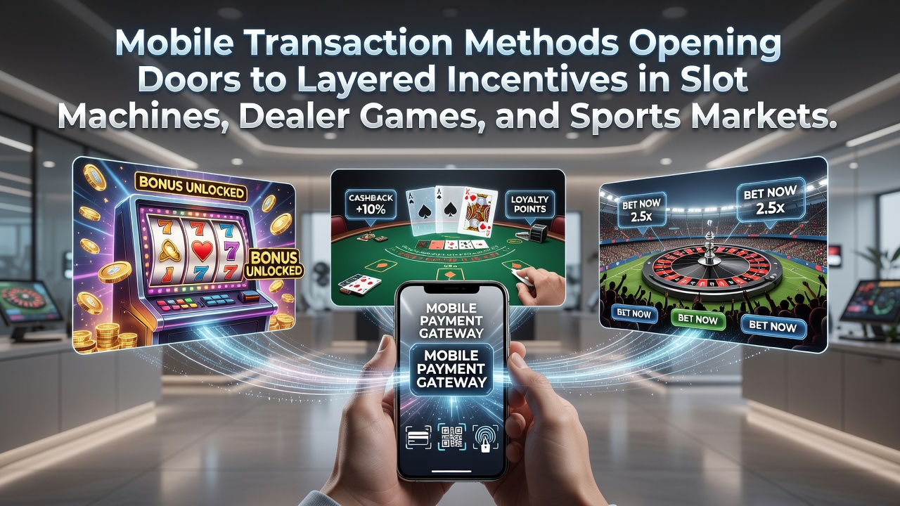 Mobiele transacties en gelaagde incentives in online casino's