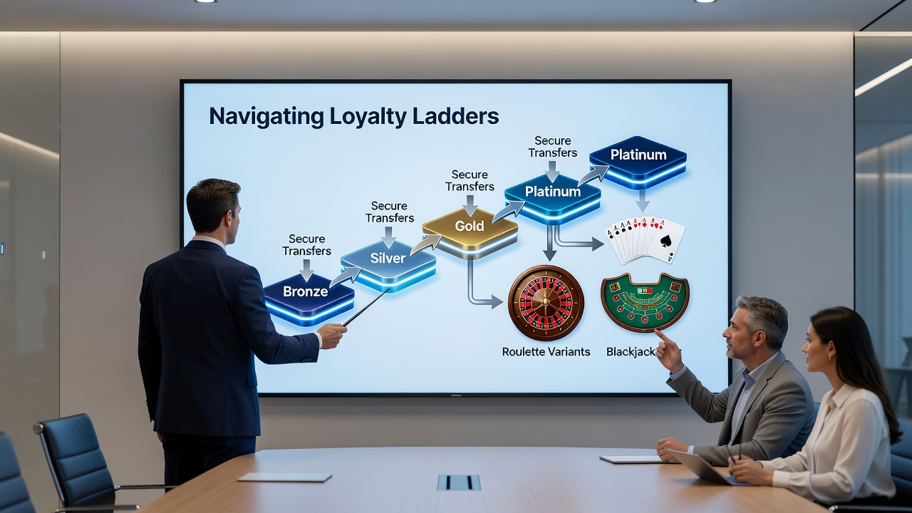 Blackjack circuits en roulette varianten verbonden via mobiele loyaliteitsystemen
