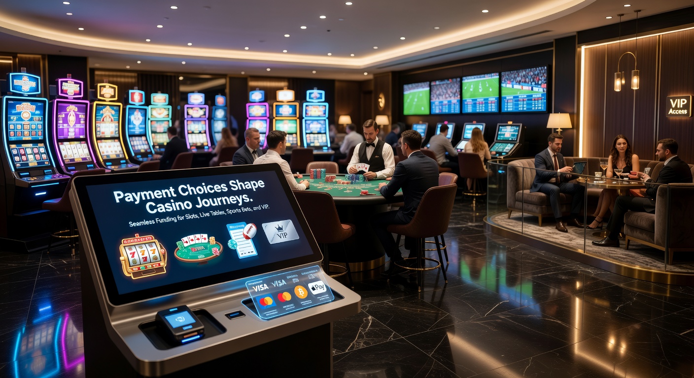 Grafiek toont populariteit van betaalmethoden in online casino's, met iDEAL en e-wallets bovenaan, naast een VIP-ladder met beloningen voor snelle transacties