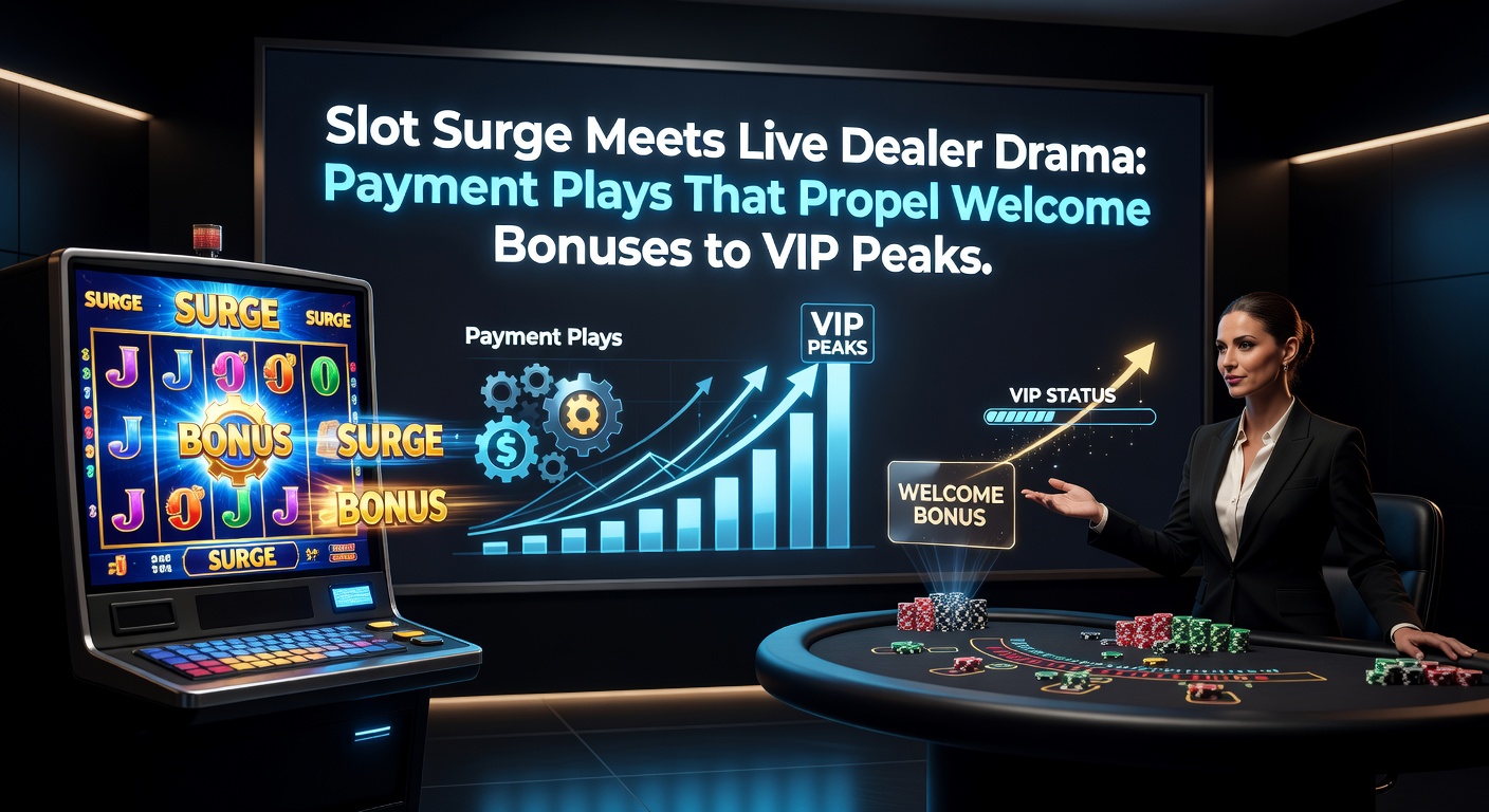 Dynamische slots en live dealer tafels met snelle betaaliconen op een mobiel scherm, symboliserend de snelle opmars naar VIP-status