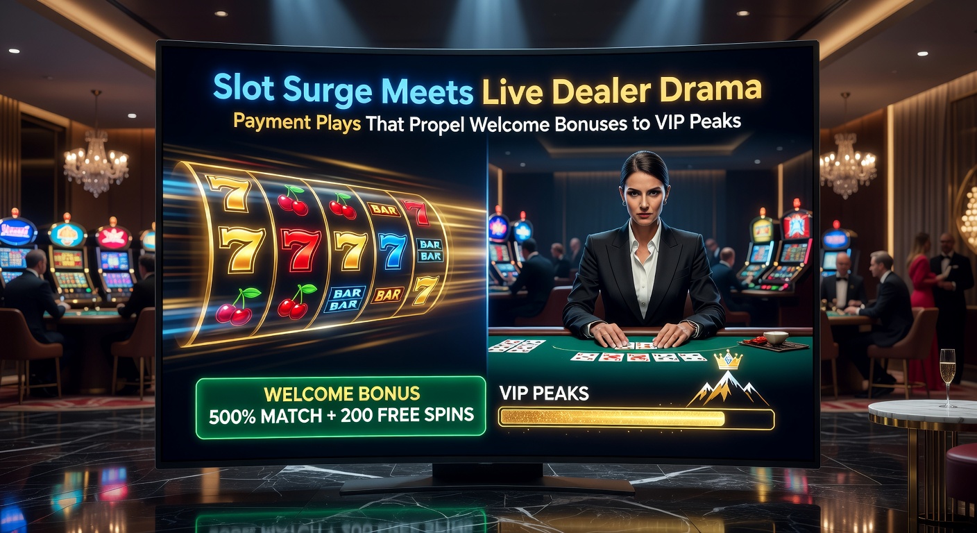 Grafiek met stijgende lijn van bonusgebruik naar VIP-niveaus, met iconen van betaalapps en live dealer tafels op de achtergrond